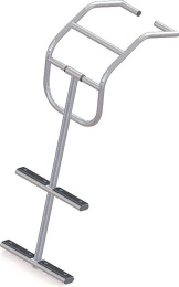 Трап дайверский ТМ для надувных лодок 2 черных ступени 360 мм (040115BT, 10269530)